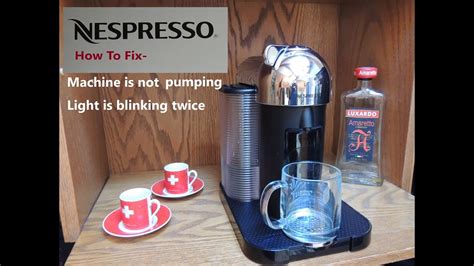 Simple fix of a Nespresso machine that wont pump water